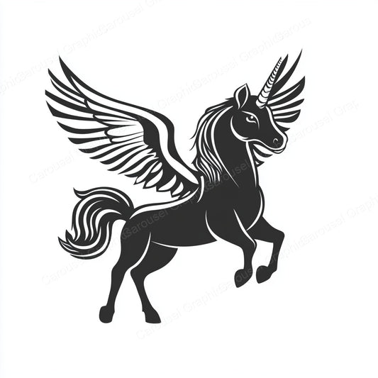 Unicorn Vector Graphic preview