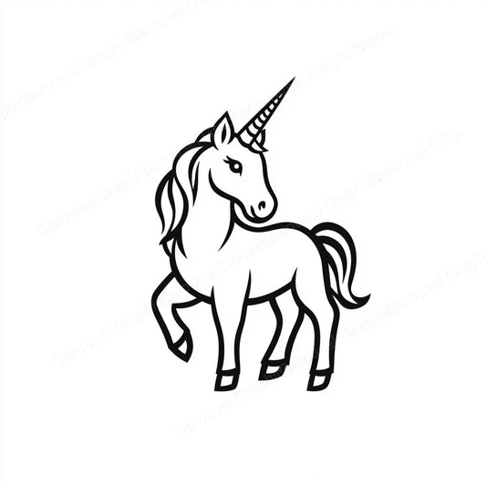 Unicorn Vector Graphic preview