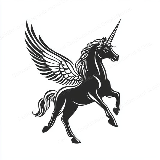 Unicorn Vector Graphic preview