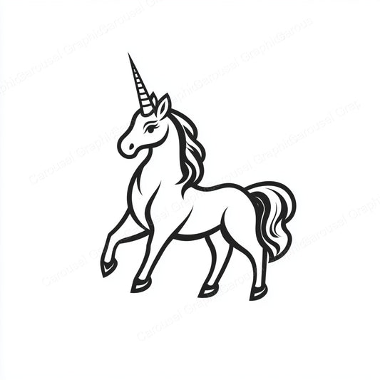 Unicorn Vector Graphic preview