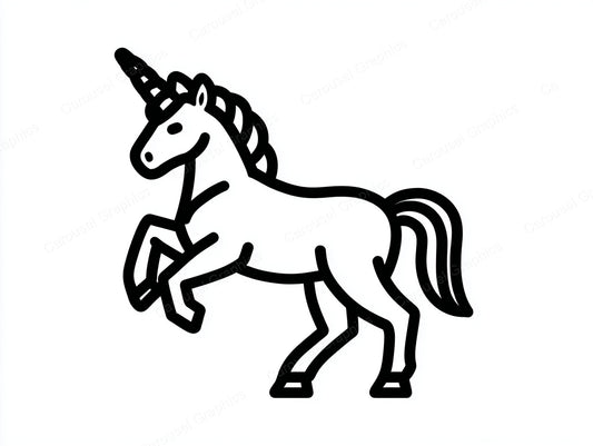 Unicorn Vector Graphic preview