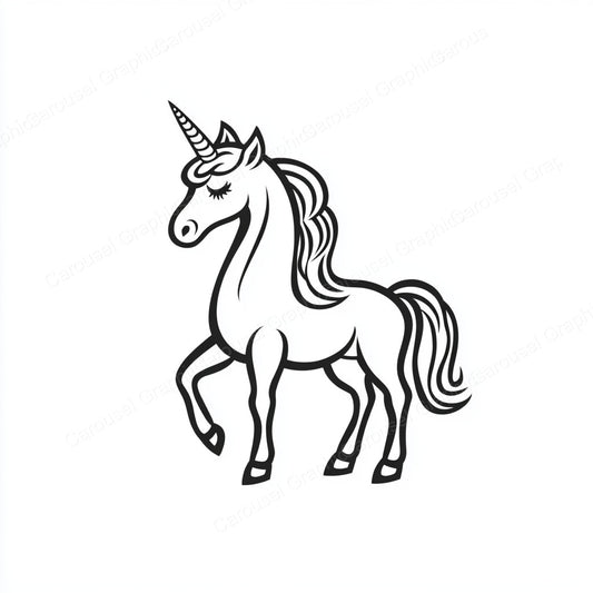 Unicorn Vector Graphic preview