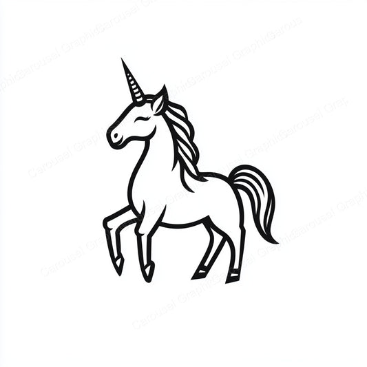 Unicorn Vector Graphic preview