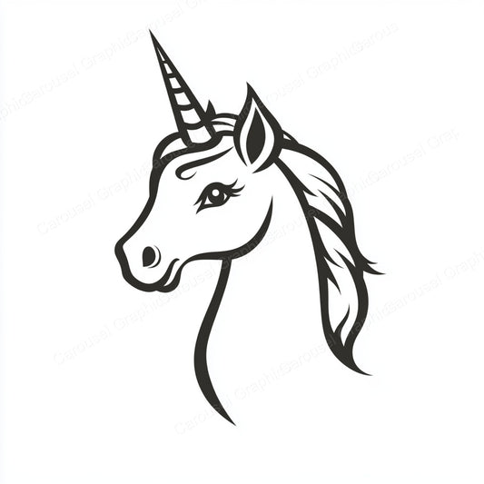 Unicorn Vector Graphic preview