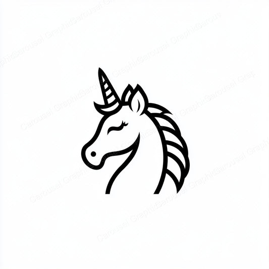 Unicorn Vector Graphic preview