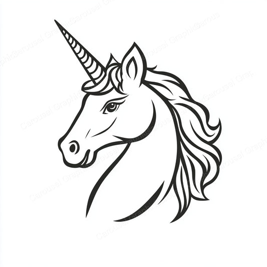 Unicorn Vector Graphic preview