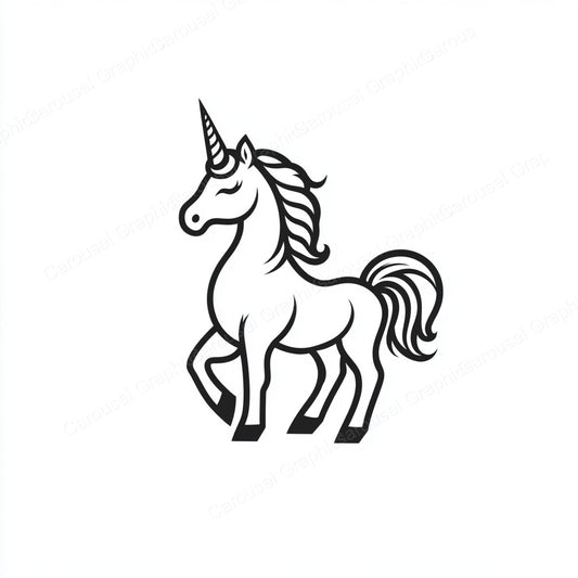 Unicorn Vector Graphic preview