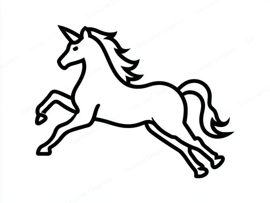 Unicorn Vector Graphic preview