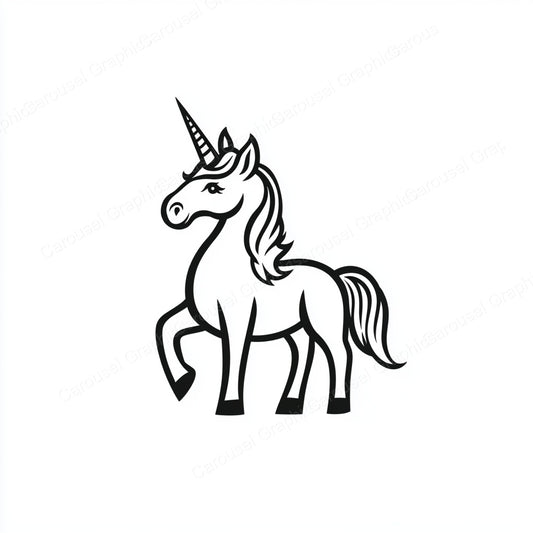 Unicorn Vector Graphic preview