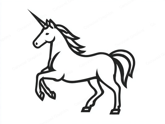 Unicorn Vector Graphic preview