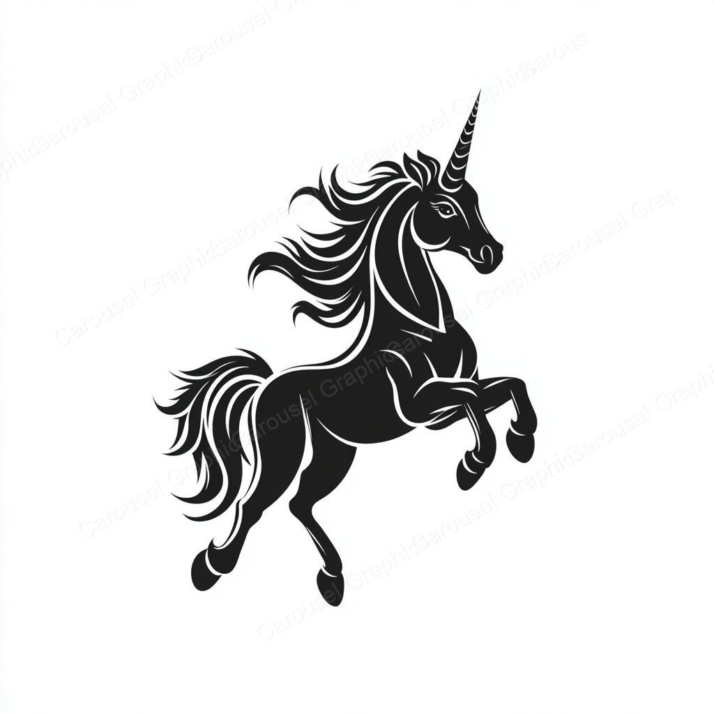 Unicorn Vector Graphic preview