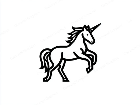 Unicorn Vector Graphic preview