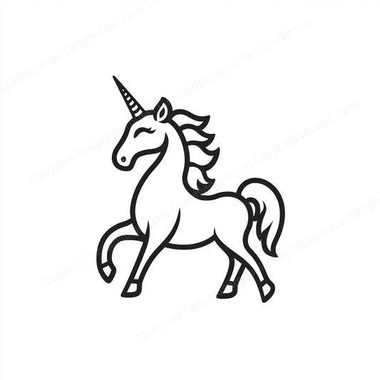Unicorn Vector Graphic preview