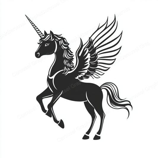 Unicorn Vector Graphic preview
