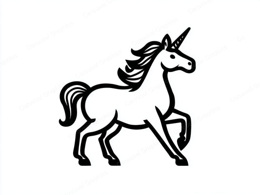 Unicorn Vector Graphic preview