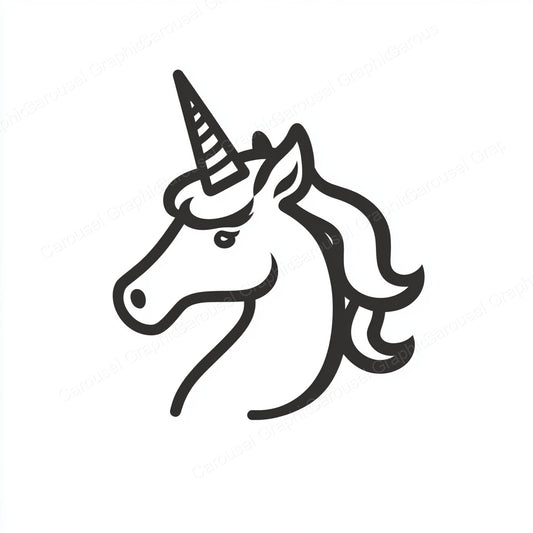 Unicorn Vector Graphic preview