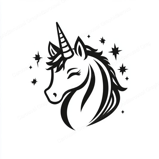 Unicorn Vector Graphic preview