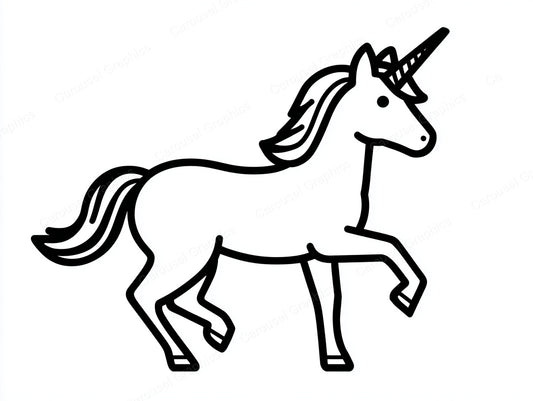 Unicorn Vector Graphic preview