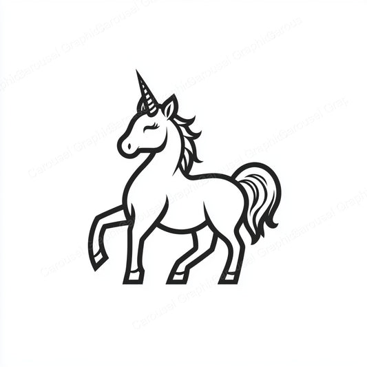 Unicorn Vector Graphic preview