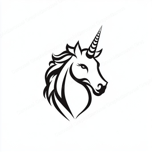 Unicorn Vector Graphic preview