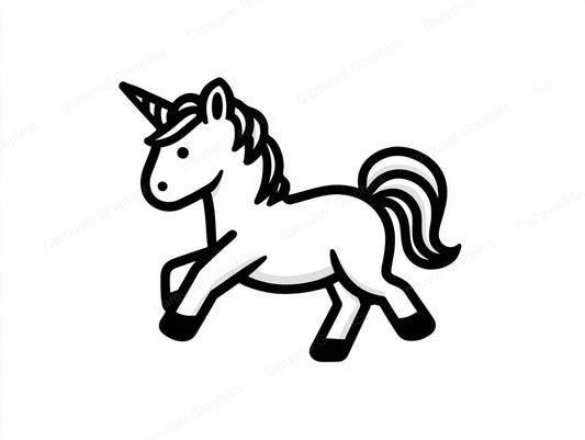Unicorn Vector Graphic preview