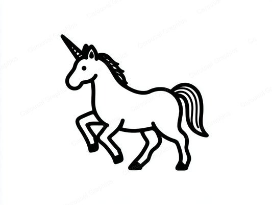 Unicorn Vector Graphic preview