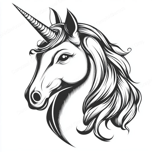 Unicorn Vector Graphic preview