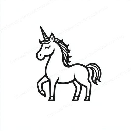 Unicorn Vector Graphic preview