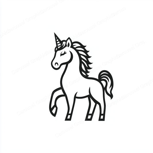 Unicorn Vector Graphic preview