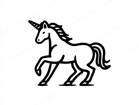 Unicorn Vector Graphic preview