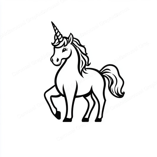 Unicorn Vector Graphic preview