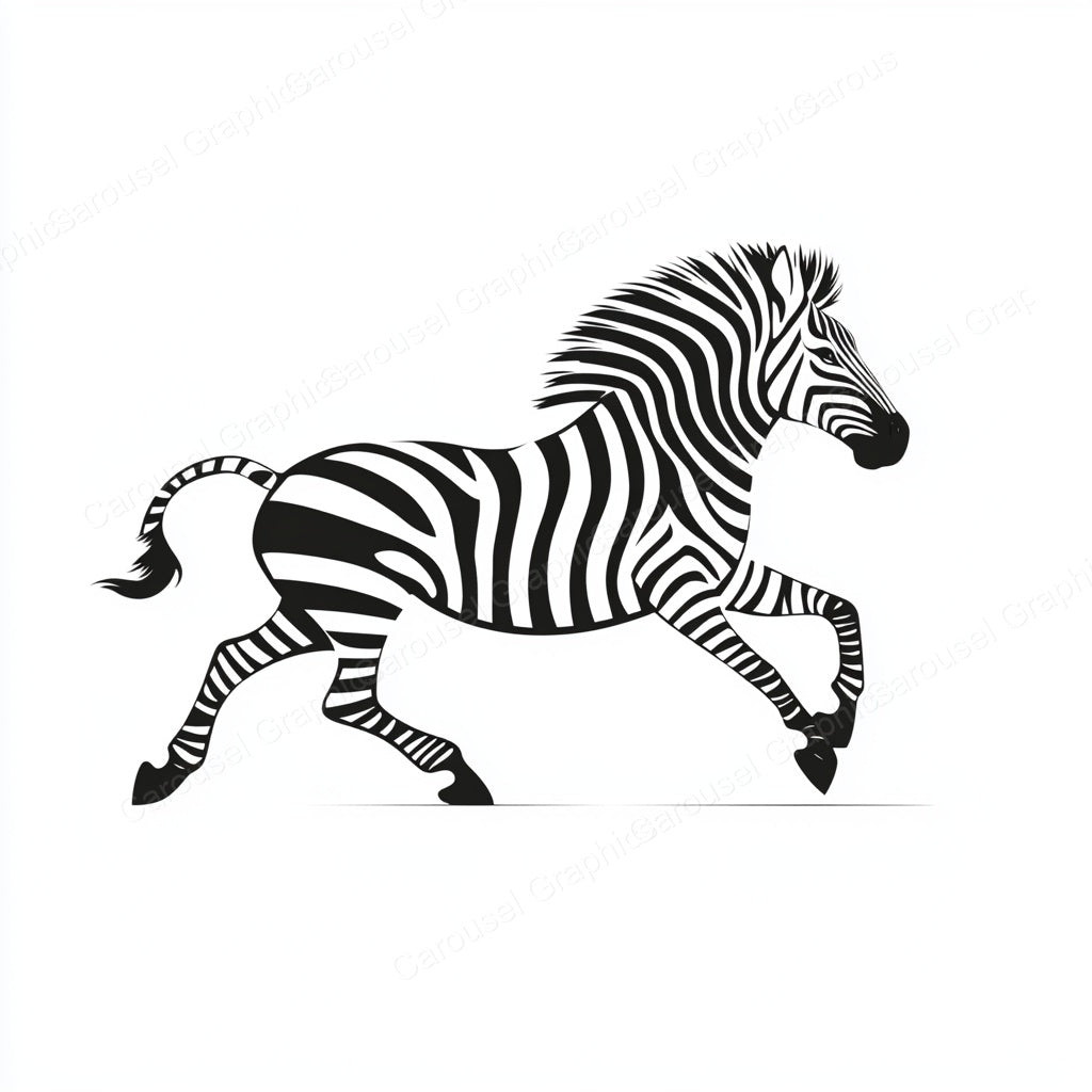 Zebra Vector Graphic preview