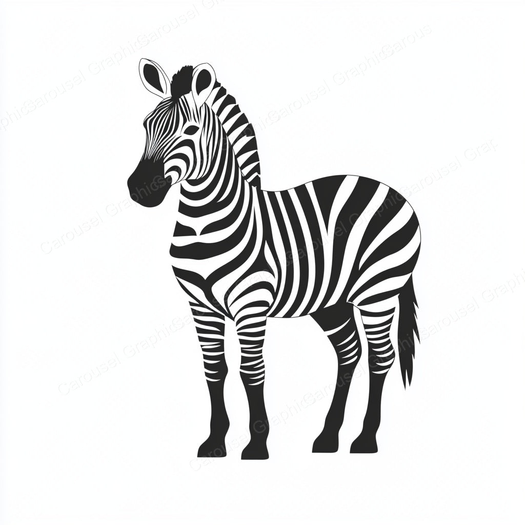 Zebra Vector Graphic preview