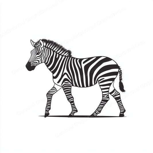 Zebra Vector Graphic preview