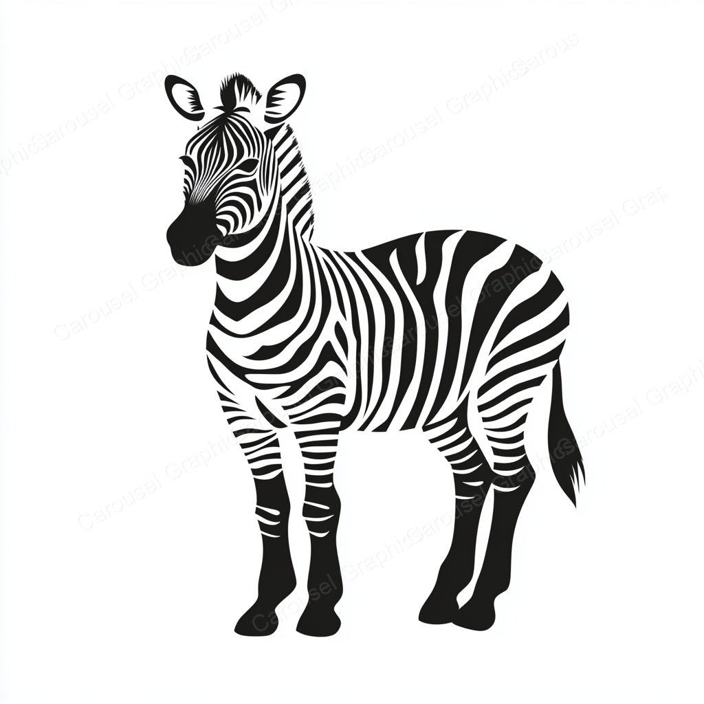 Zebra Vector Graphic preview