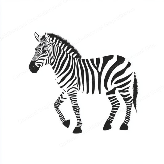 Zebra Vector Graphic preview