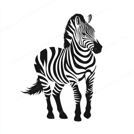 Zebra Vector Graphic preview