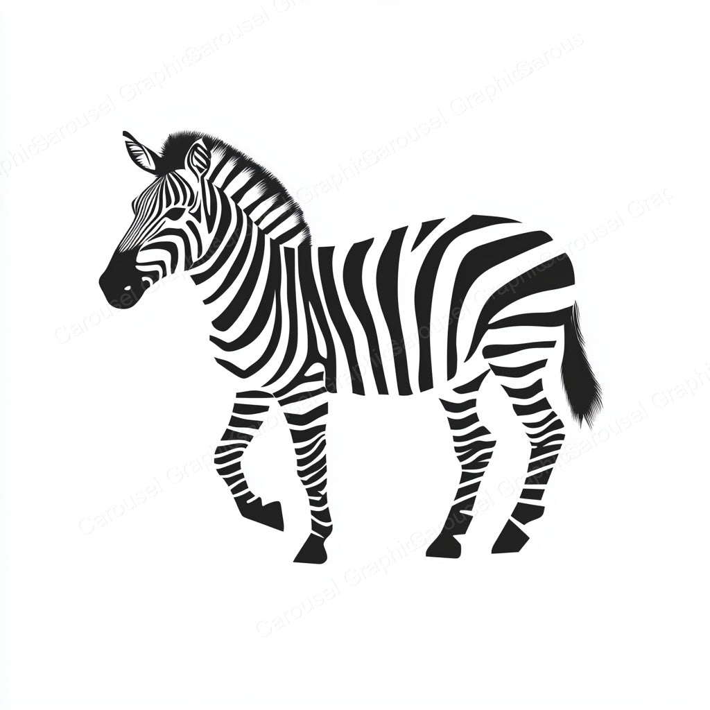 Zebra Vector Graphic preview