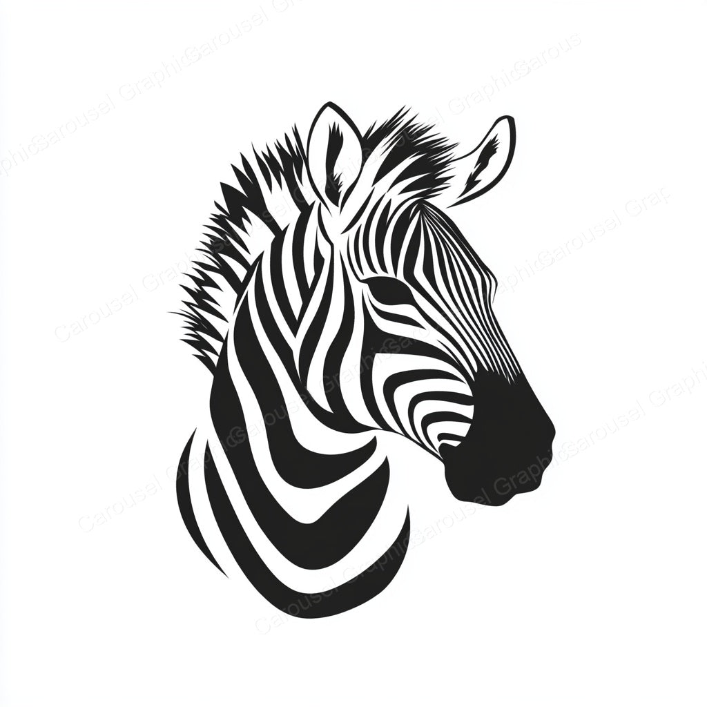 Zebra Vector Graphic preview