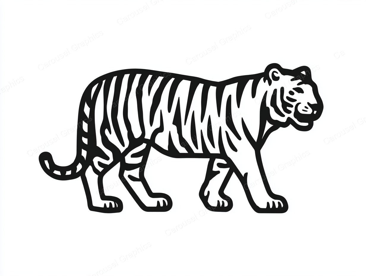 Tiger Vector Graphic preview
