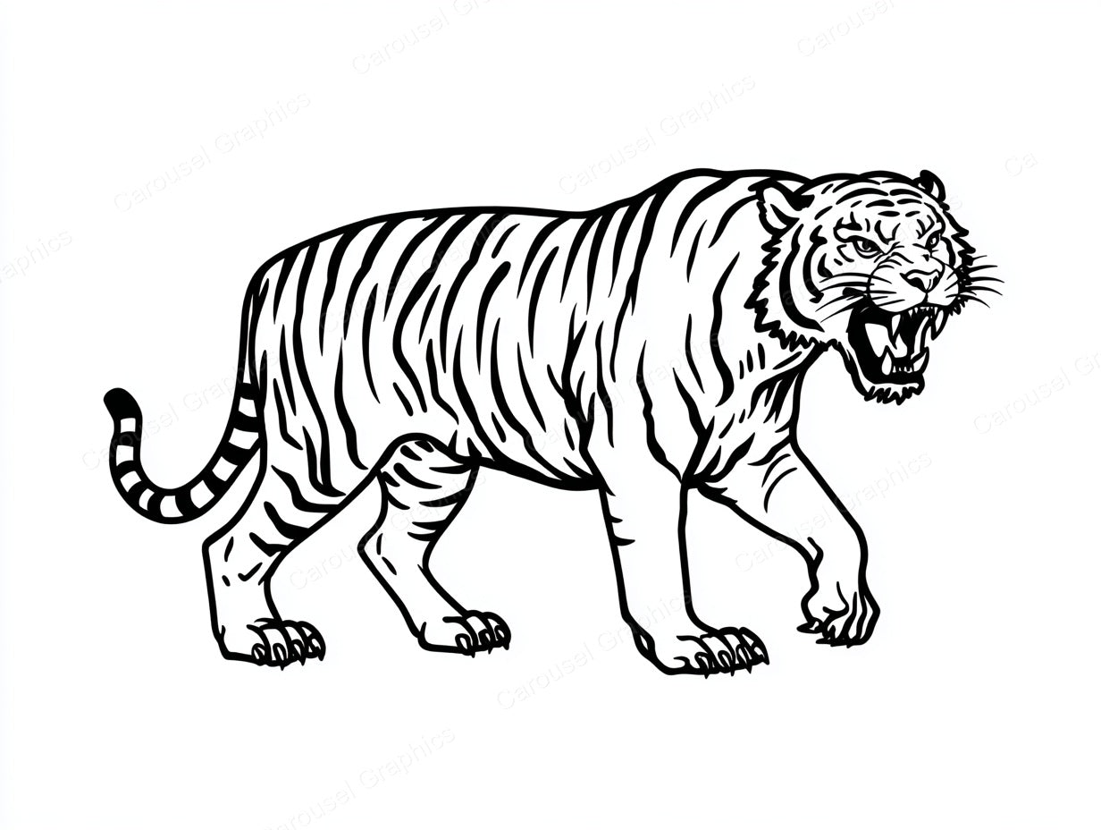 Tiger Vector Graphic preview