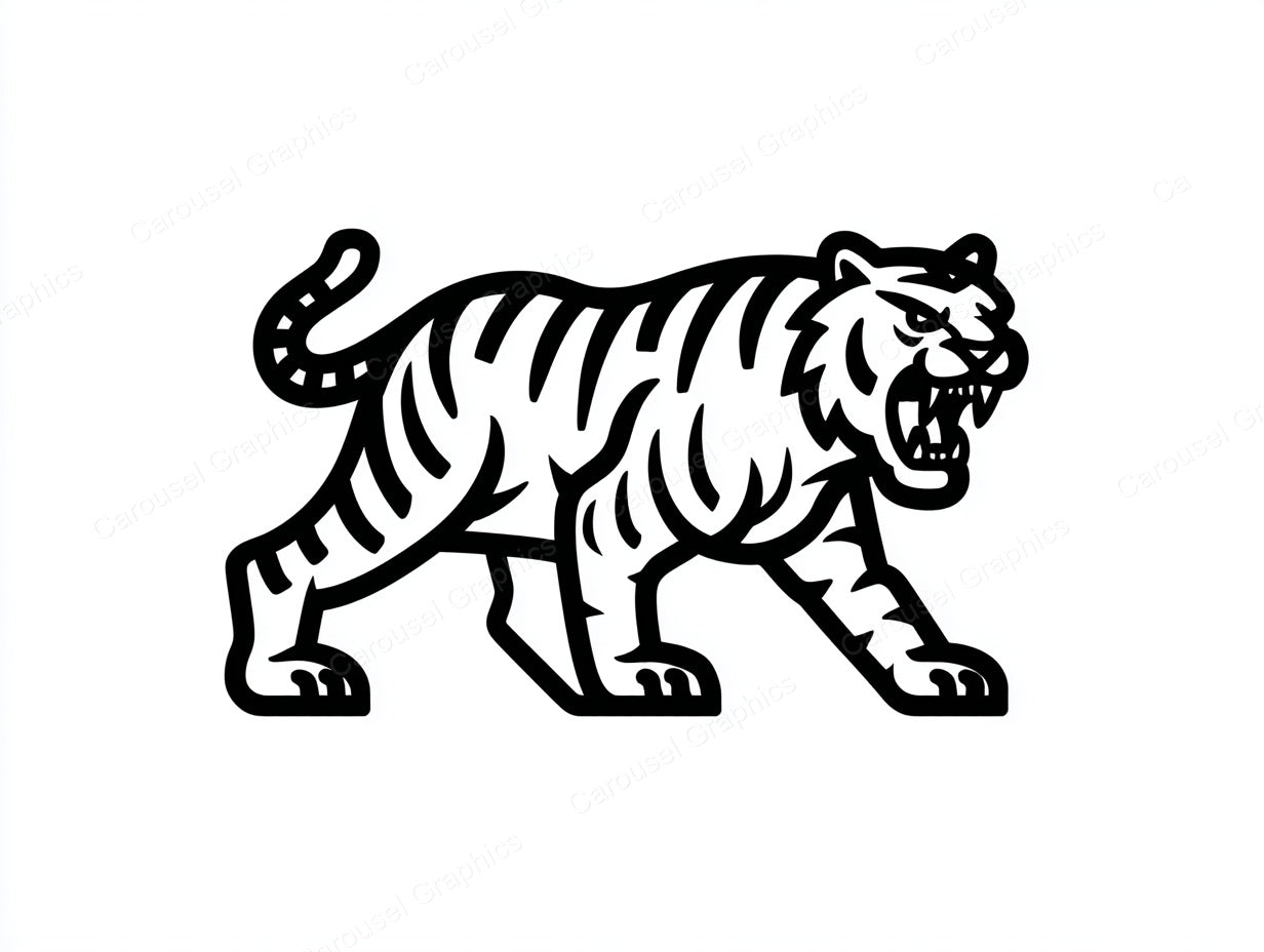 Tiger Vector Graphic preview