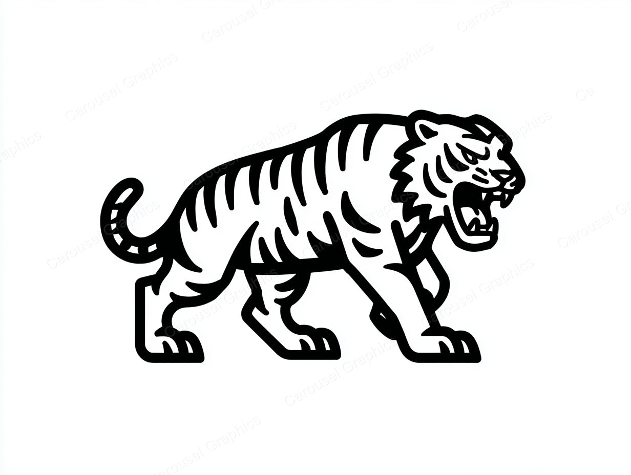 Tiger Vector Graphic preview