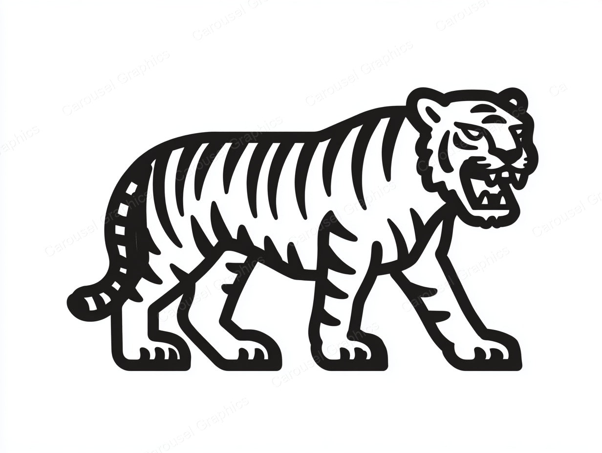 Tiger Vector Graphic preview