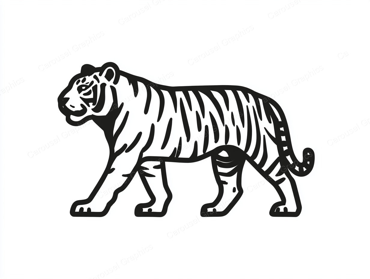 Tiger Vector Graphic preview