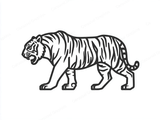 Tiger Vector Graphic preview