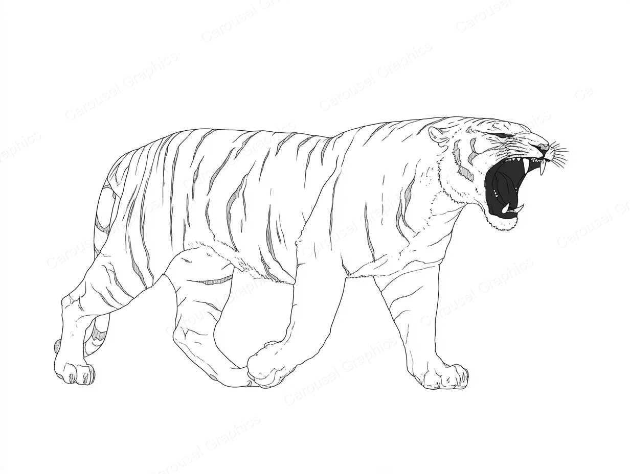 Tiger Vector Graphic preview