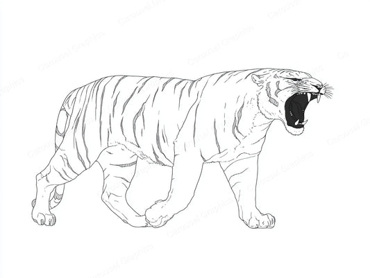 Tiger Vector Graphic preview