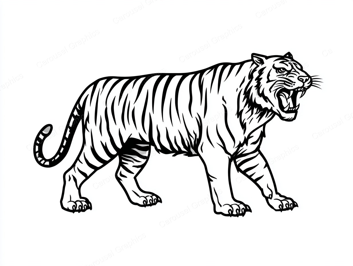Tiger Vector Graphic preview
