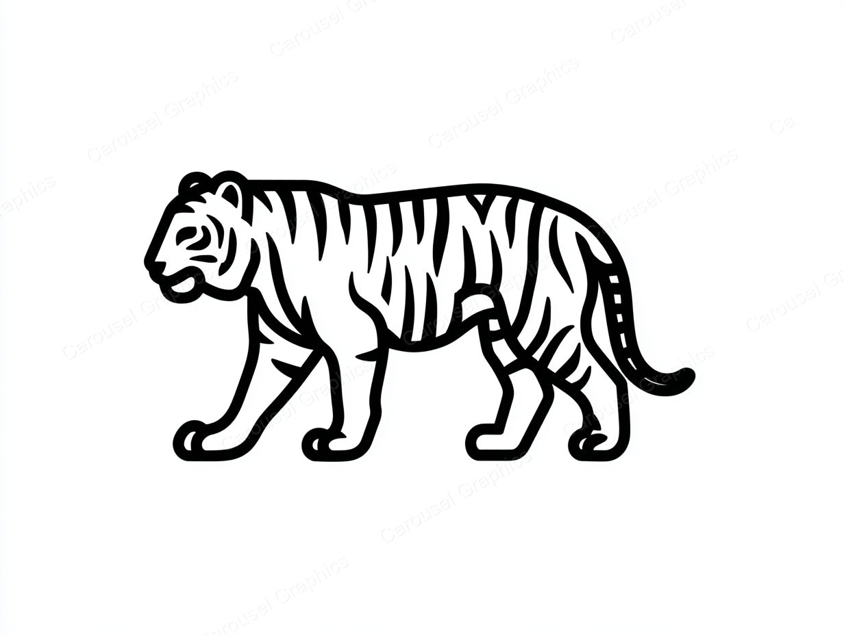 Tiger Vector Graphic preview